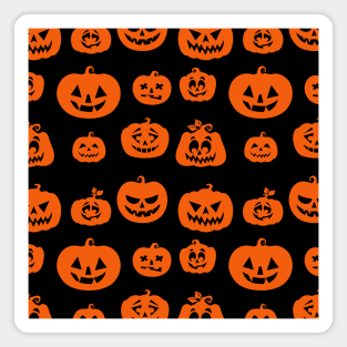 Jack O'lantern Pumpkin pattern Magnet